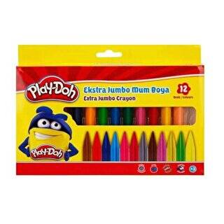 Play-Doh Crayon Extra Jumbo 12 Renk - 1