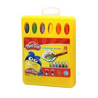 Play-Doh Jel Crayon 6 Renk Plastik Box - 1