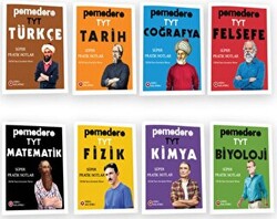 KR Akademi Yayınları Pomodoro TYT Konu Soru Süper Pratik Notlar Seti 8 Kitap Takım - 1