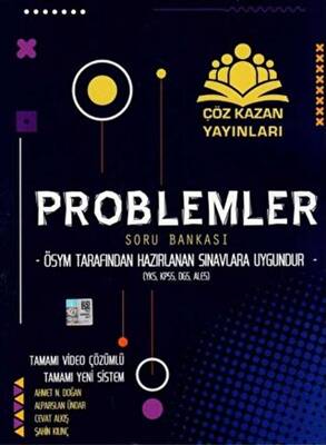 Çöz Kazan Yayınları Problemler Soru Bankası - 1