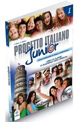 Progetto Italiano Junior 1 Ders Kitabı ve Çalışma Kitabı +CD İtalyanca Temel Seviye - 1