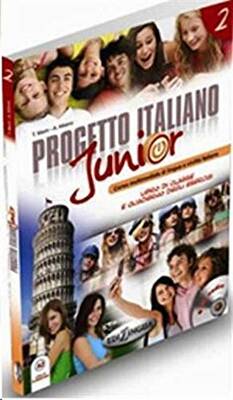 Progetto Italiano Junior 2 Ders Kitabı ve Çalışma Kitabı +CD İtalyanca Orta-Alt Seviye - 1