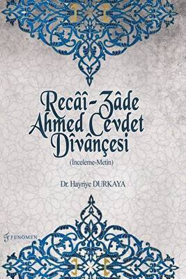 Recai-Zade Ahmed Cevdet Divançesi - 1