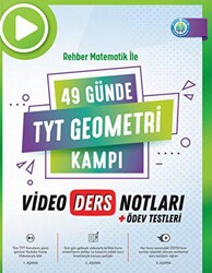 Rehber Matematik TYT 49 Günde Geometri Kampı Video Ders Notları - 1
