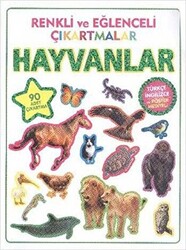 Renkli ve Eğlenceli Çıkartmalar - Hayvanlar Animals - 1