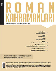 Roman Kahramanları Sayı: 11 Temmuz-Eylül 2012 - 1