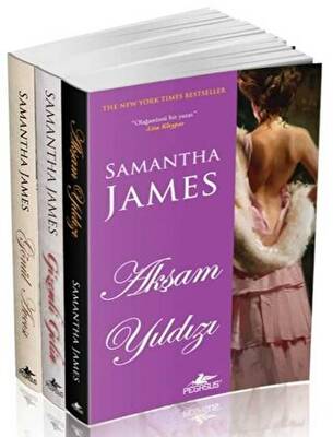 Samantha James Romantik Kitaplar Serisi Takım Set 3 Kitap - 1