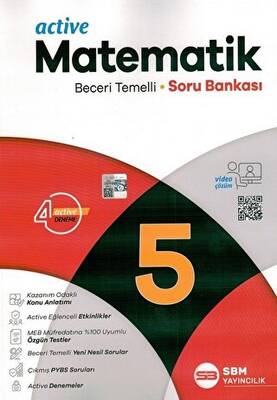 SBM Yayıncılık 5. Sınıf Matematik Active Soru Bankası - 1