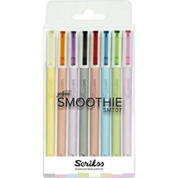 Scrikss Smoothie Jel Kalem 0.7 Mm 8 Renk - Scrikss