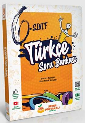 Şeker Portakalı Yayıncılık 6. Sınıf Türkçe Soru Bankası - 1