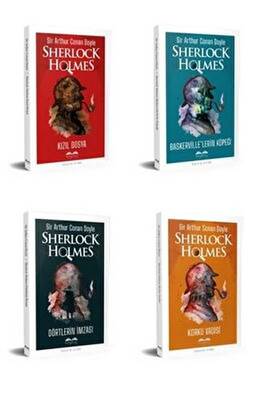 Sherlock Holmes Seti 4 Kitap Takım - 1