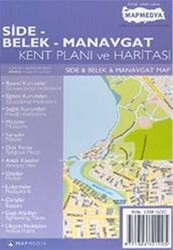 Side - Belek - Manavgat Kent Planı ve Haritası Side & Belek & Manavgat Map - 1