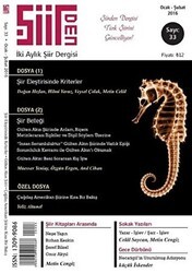 Şiirden İki Aylık Şiir Dergisi Sayı: 33 Ocak-Şubat 2016 - 1