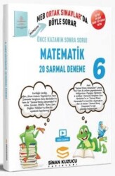Sinan Kuzucu Yayınları 6. Sınıf Matematik 20 Sarmal Deneme - 1