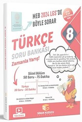 Sinan Kuzucu Yayınları MEB Böyle Sorar 8. Sınıf LGS Türkçe Soru Bankası - 1