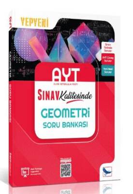Sınav Yayınları 2024 Sınav Kalitesinde AYT Geometri Soru Bankası - 1