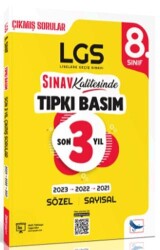 Sınav Yayınları 8. Sınıf LGS Son 3 Yıl Tıpkı Basım Çıkmış Sorular ve Çözümleri - 1