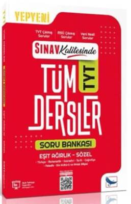 Sınav Yayınları TYT Eşit Ağırlık Sözel Tüm Dersler Soru Bankası - 1