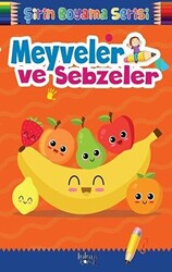 Şirin Boyama Serisi - Meyveler ve Sebzeler - 1