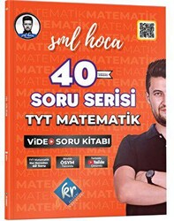 KR Akademi Yayınları SML Hoca TYT Matematik 40 Soru Serisi Video Soru Kitabı - 1