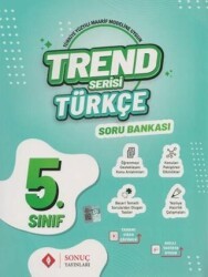 Sonuç Yayınları 5. Sınıf Türkçe Trend Serisi Soru Bankası - Sonuç Yayınları