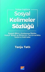 Sosyal Kelimeler Sözlüğü - Türkçe İngilizce - 1