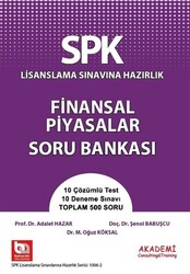 Akademi Consulting Training SPK Lisanslama Sınavına Hazırlık Finansal Piyasalar Soru Bankası - 1