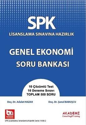 Akademi Consulting Training SPK Lisanslama Sınavına Hazırlık Genel Ekonomi Soru Bankası - 1
