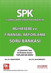 Akademi Consulting Training SPK Lisanslama Sınavına Hazırlık Muhasebe ve Finansal Raporlama Soru Bankası - 1