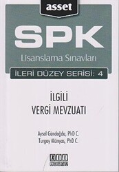 On İki Levha Yayınları SPK Lisanslama Sınavları İleri Düzey Serisi: 4 İlgili Vergi Mevzuatı - 1