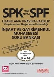Akademi Consulting Training SPK Lisanslanma Sınavına Hazırlık İnşaat ve Gayrimenkul Muhasebesi Soru Bankası - 1