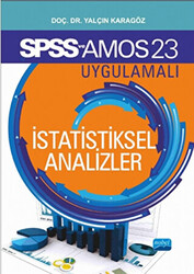 SPSS - AMOS - META Uygulamalı İstatistiksel Analizler - 1