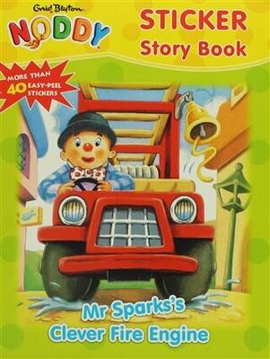 Sticker Story Book: Mr Sparks`s Clever Fire Engine - 1
