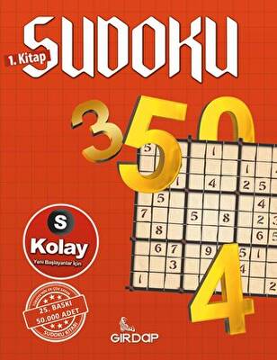 Sudoku 1. Kitap - Kolay Yeni Başlayanlar İçin - 1