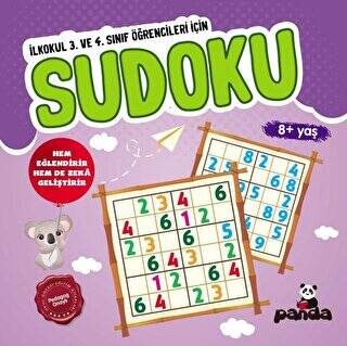 Sudoku 8+ Yaş - İlkokul 3. ve 4. Sınıf Öğrencileri İçin - 1