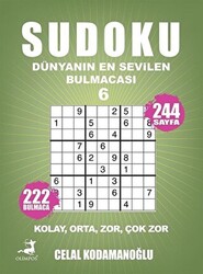 Sudoku Dünyanın En Sevilen Bulmacası 6 - 1