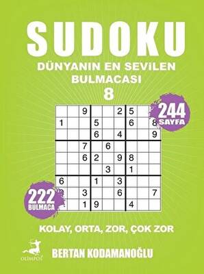 Sudoku - Dünyanın En Sevilen Bulmacası 8 - 1