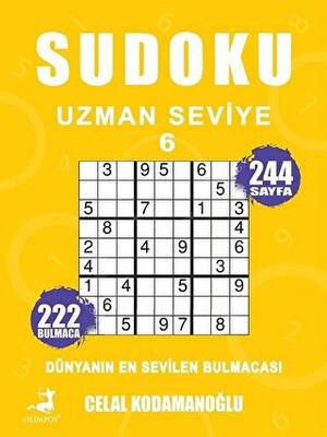 Sudoku Uzman Seviye - 6 - 1