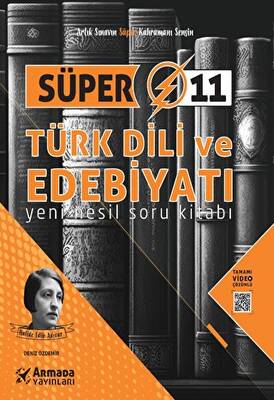 Armada Yayınları Süper 11 Türk Dili ve Edebiyatı Yeni Nesil Soru Kitabı - 1