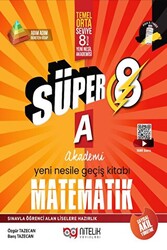 Nitelik Yayınları Süper 8 Matematik A Yeni Nesile Geçiş Kitabı - 1