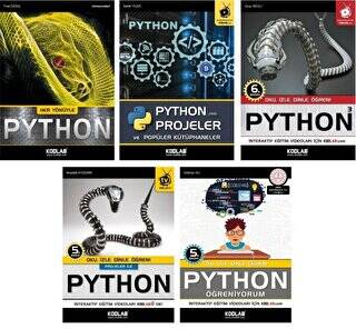 Süper Python Seti 2 5 Kitap Takım - 1