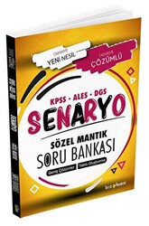Tercih Akademi Yayınları KPSS ALES DGS Sözel Mantık Senaryo Soru Bankası Çözümlü - 1