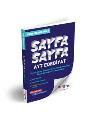 Tammat Yayıncılık AYT Edebiyat Sayfa Sayfa Ders İşleme Föyü - 1