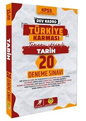 Tasarı Yayıncılık 2024 KPSS Dev Kadro Türkiye Karması Tarih 20 Deneme - 1