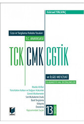 T.C. Anayasası TCK, CMK, CGTİK ve İlgili Mevzuat Değişiklik Ekli Orta Boy - 1