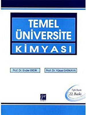 Temel Üniversitesi Kimyası - 1