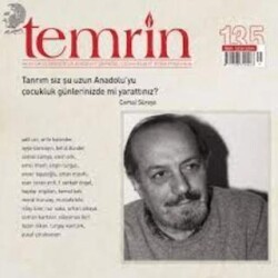 Temrin Düşünce ve Edebiyat Dergisi Sayı: 135 Ocak - Şubat 2024 - Temrin Dergisi