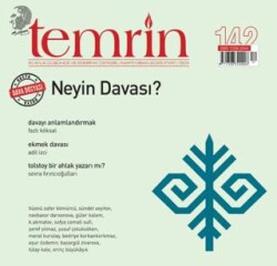 Temrin Düşünce ve Edebiyat Dergisi Sayı: 142 Mart - Nisan 2025 - Temrin Dergisi
