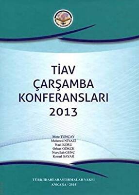 TİAV Çarşamba Konferansları 2013 - 1