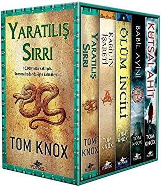 Tom Knox Macera Gerilim Serisi Kutulu Özel Set 5 Kitap - 1